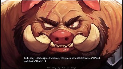 My Pig queen [ manga porn Game PornPlay ] Ep.5 will I pass the thick boar guard to get a super hot nude bath with the princess