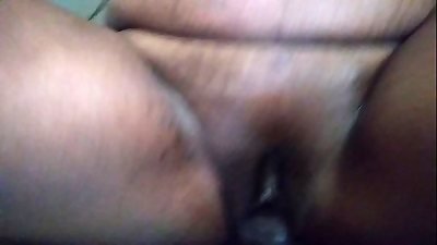 Creaming on Daddy's bbc